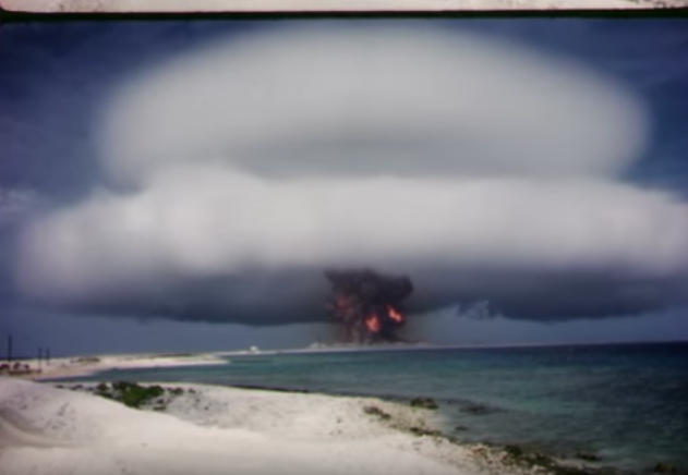 アメリカ核実験の記録映像64本を公開